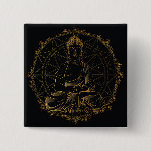 Chapa Cuadrada Buddha Mandala
