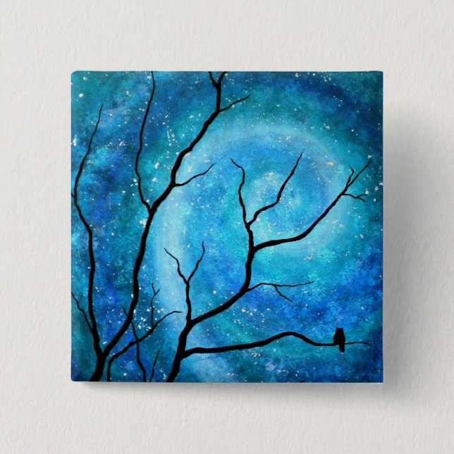 Chapa Cuadrada Buena mañana Starshine (Anverso)