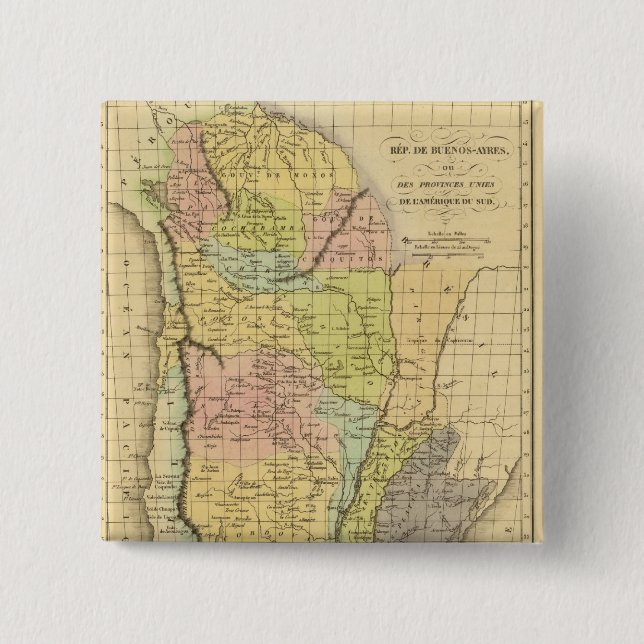 Chapa Cuadrada Buenos Aires (Anverso)