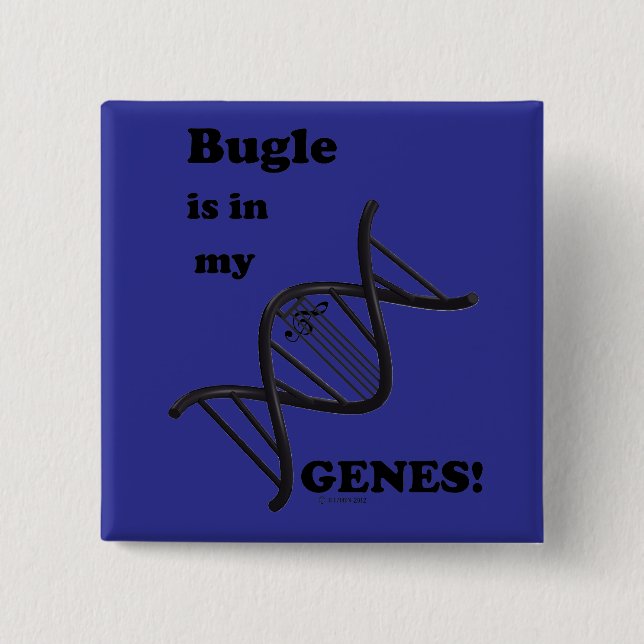 Chapa Cuadrada Bugle en mis genes.png (Anverso)