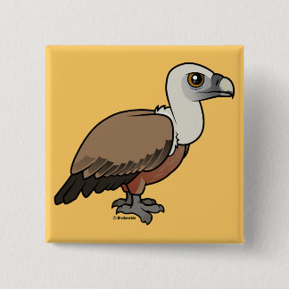 Chapa Cuadrada Buitre de Griffon