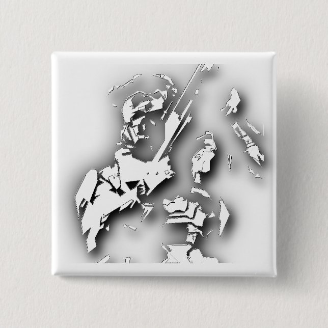 Chapa Cuadrada Bujía métrica (Anverso)