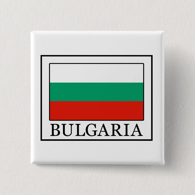 Chapa Cuadrada Bulgaria (Anverso)