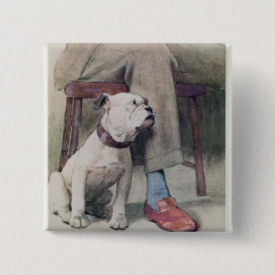 Chapa Cuadrada Bulldog