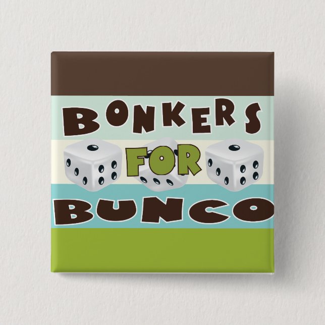 Chapa Cuadrada bunco bonkers (Anverso)