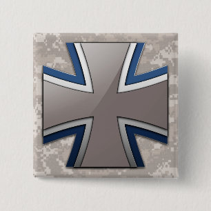Chapa Cuadrada Bundeswehr