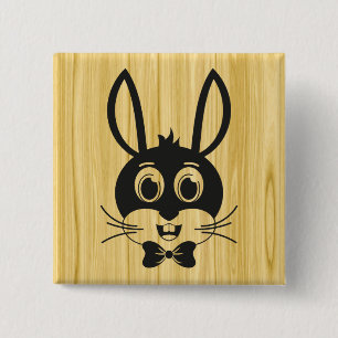 Chapa Cuadrada Bunny Face Boy-32886