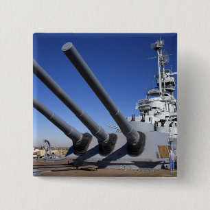Chapa Cuadrada Buque de guerra USS Alabama en el Memorial de Buqu