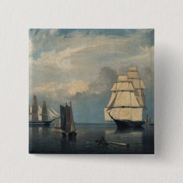 Chapa Cuadrada Buques de época del puerto Salem