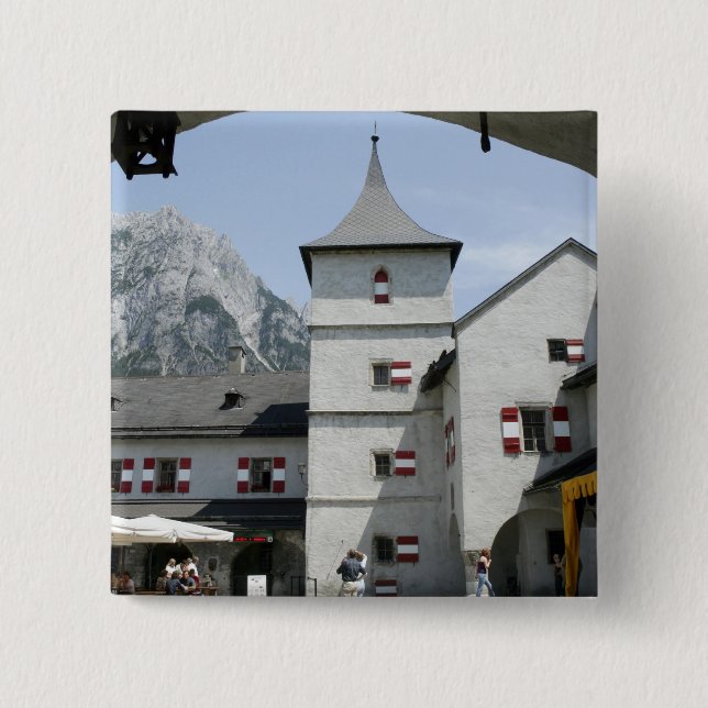 Chapa Cuadrada Burg Hohenwerfen (Anverso)