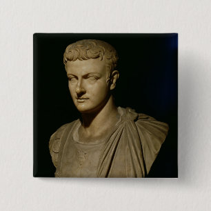 Chapa Cuadrada Busto de Caligula