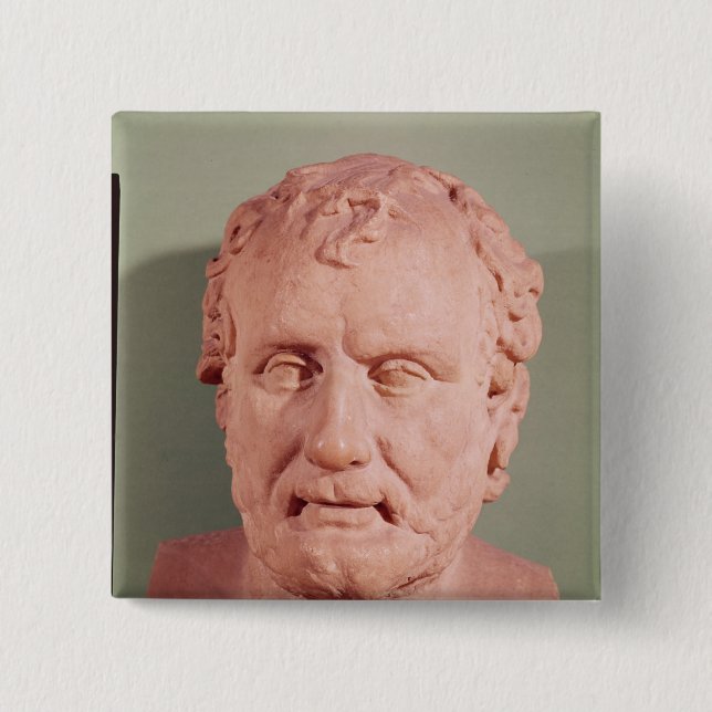 Chapa Cuadrada Busto de Eschinus, c.480-476 A.C. (Anverso)