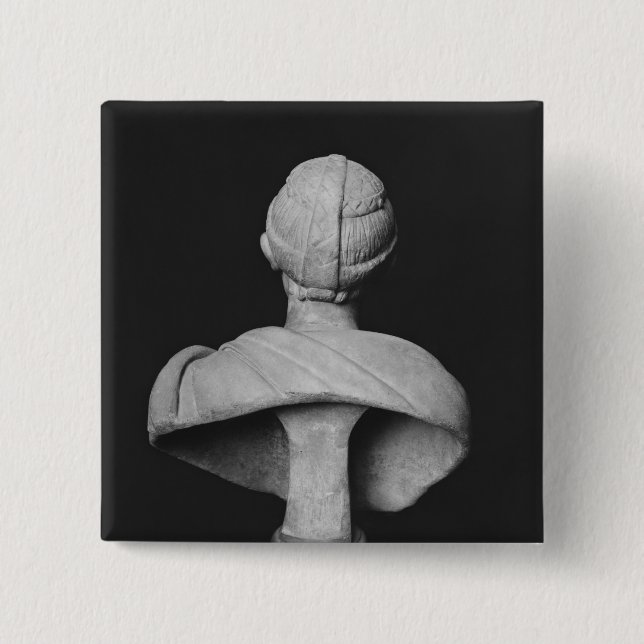 Chapa Cuadrada Busto de Julia Mamaea (Anverso)