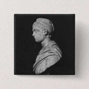 Chapa Cuadrada Busto de Julia Mamaea