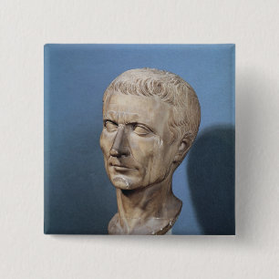 Chapa Cuadrada Busto de Julio César