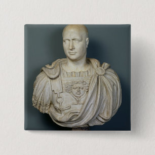 Chapa Cuadrada Busto de Publius Cornelio Scipio 'Africanus