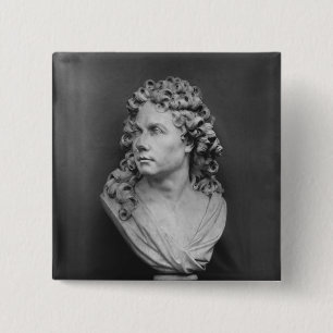 Chapa Cuadrada Busto de Roberto de Cotte, 1707