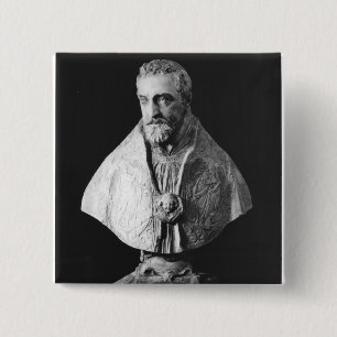 Chapa Cuadrada Busto del retrato del d'Escoubleau de Francois