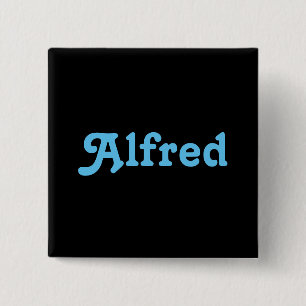 Chapa Cuadrada Button Alfred