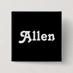 Chapa Cuadrada Button Allen