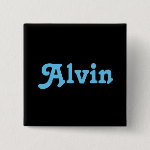 Chapa Cuadrada Button Alvin