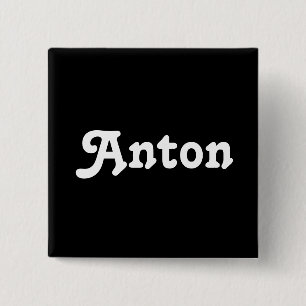 Chapa Cuadrada Button Anton