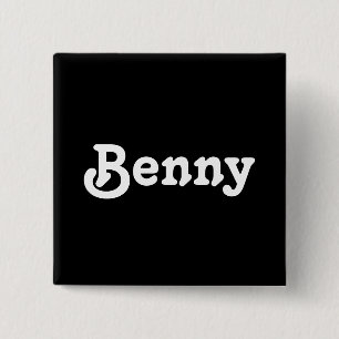 Chapa Cuadrada Button Benny
