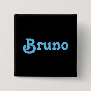 Chapa Cuadrada Button Bruno