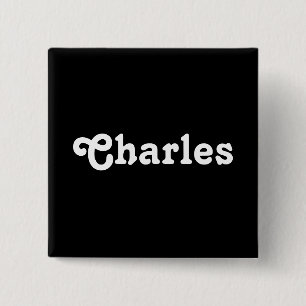 Chapa Cuadrada Button Charles