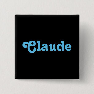 Chapa Cuadrada Button Claude