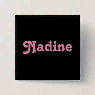 Chapa Cuadrada Button Nadine