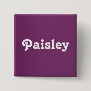 Chapa Cuadrada Button Paisley