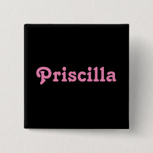 Chapa Cuadrada Button Priscilla