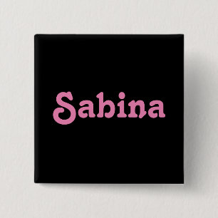 Chapa Cuadrada Button Sabina