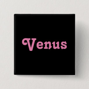Chapa Cuadrada Button Venus