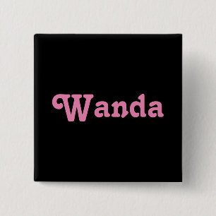 Chapa Cuadrada Button Wanda