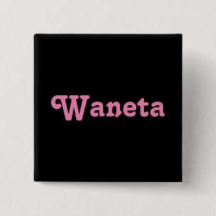 Chapa Cuadrada Button Waneta