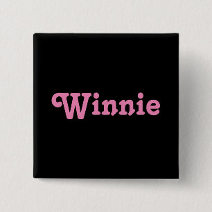 Chapa Cuadrada Button Winnie