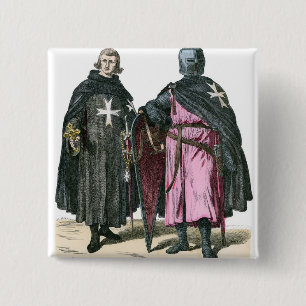 Chapa Cuadrada Caballeros de la orden de St John