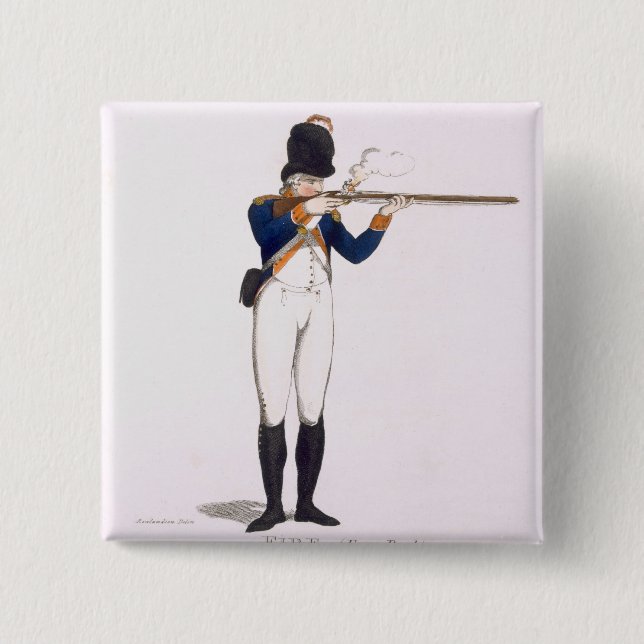 Chapa Cuadrada Caballo de alquiler se ofrece voluntariamente, (Anverso)