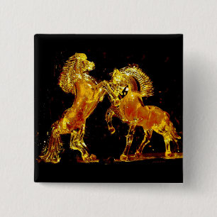 Chapa Cuadrada Caballos de cristal de Venecia Italia