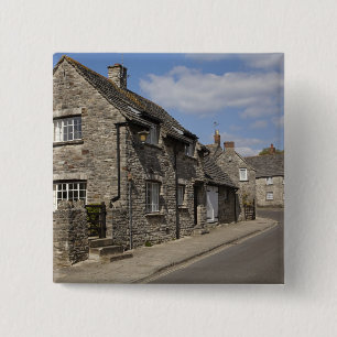 Chapa Cuadrada Cabañas, pueblo de Corfe Castle, Dorset, Inglaterr