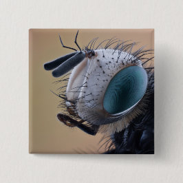 Chapa Cuadrada Cabeza de insecto de cierre