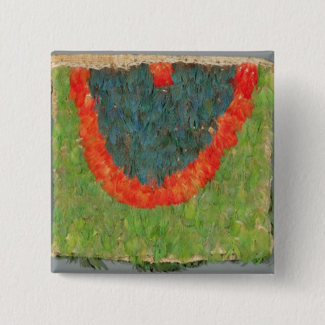 Chapa Cuadrada Cabo emplumado (Anverso)