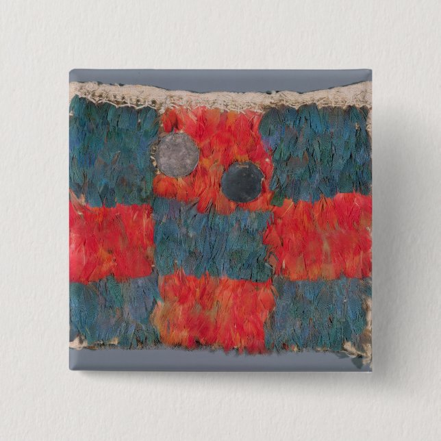 Chapa Cuadrada Cabo emplumado (Anverso)