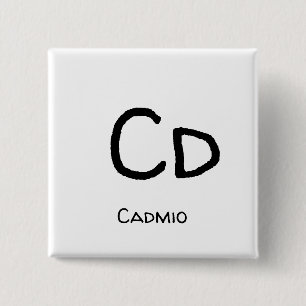 Chapa Cuadrada Cadmio - Cd