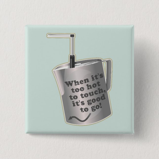 Chapa Cuadrada Café Barista leche leche caliente jugo (Anverso)