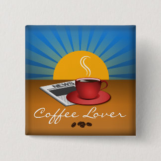 Chapa Cuadrada Café Lover Cafe Café Café Taza Personalizado cuadr
