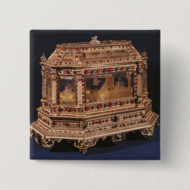 Chapa Cuadrada Caja de la boda, 1753 (Anverso)