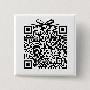 Chapa Cuadrada Caja de regalo con código QR para fondo de luna de